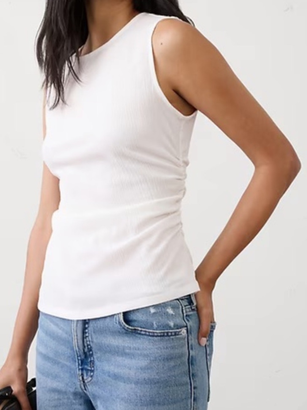 Banana Republic Factory Crinkle Jacquard Top